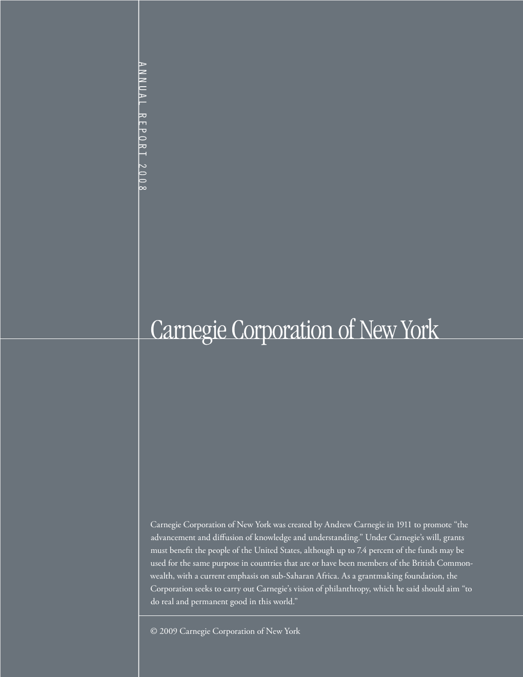 Carnegie Corporation of New York