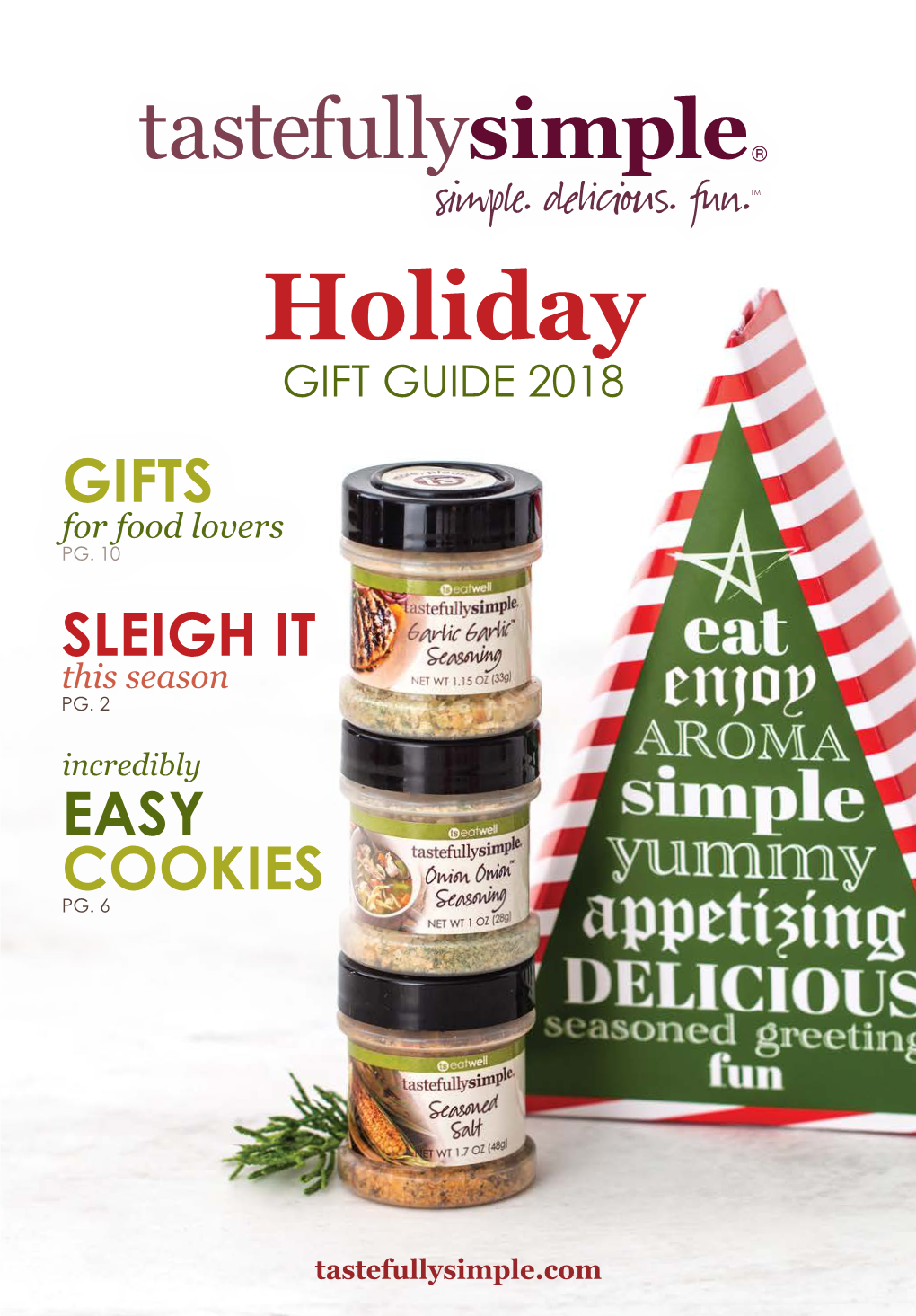 Holiday GIFT GUIDE 2018 GIFTS for Food Lovers PG