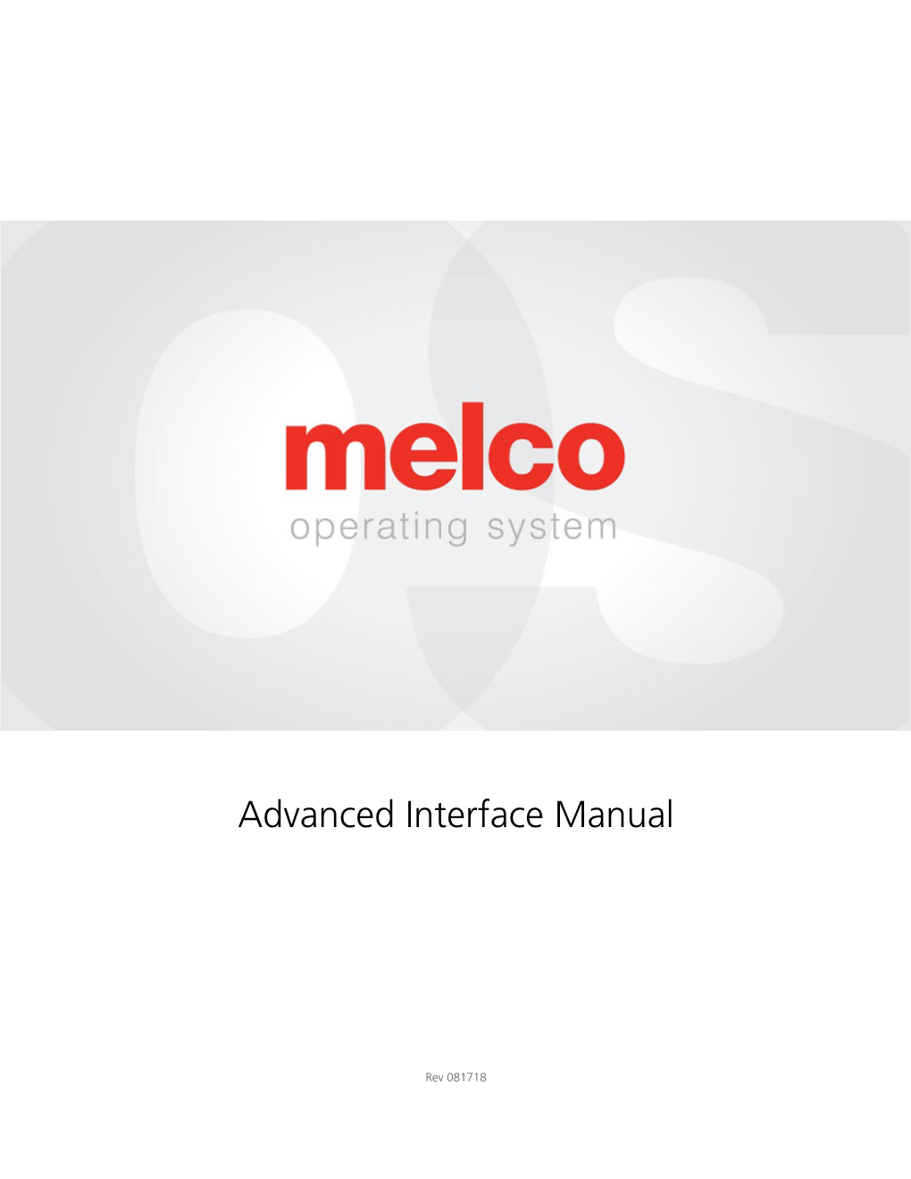 Melco OS Manual