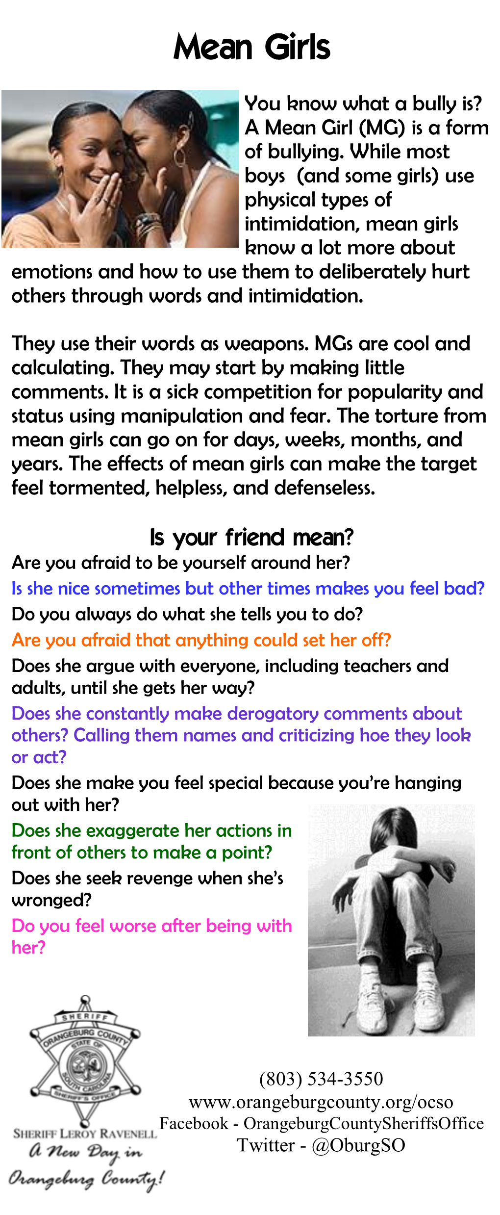 Mean Girls Brochure (PDF)