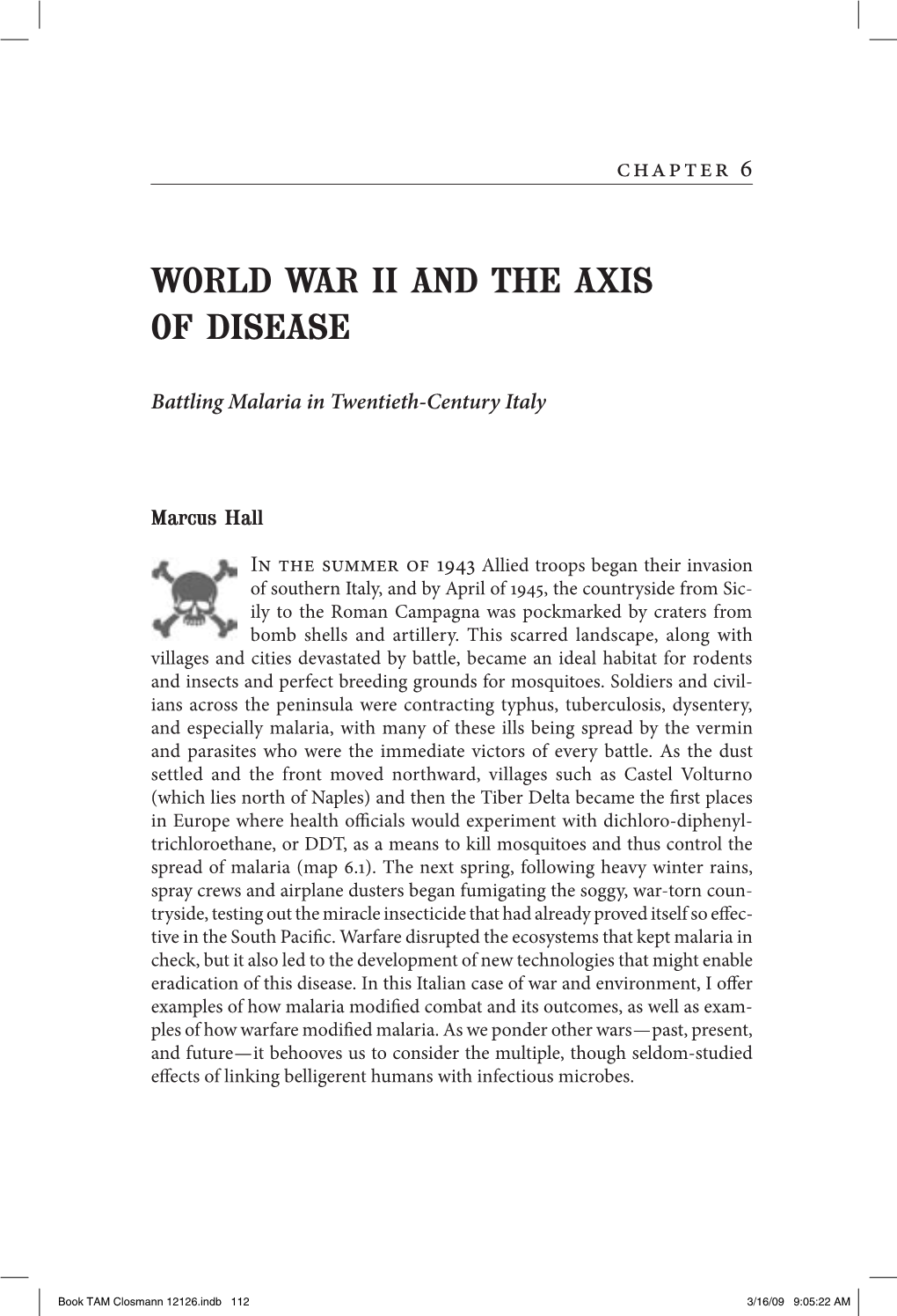 World War II and the Axis of Disease