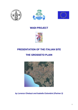 Wadi Project Presentation of the Italian Site The