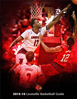 2015-16 Louisville Basketball Guide BASKETBALL