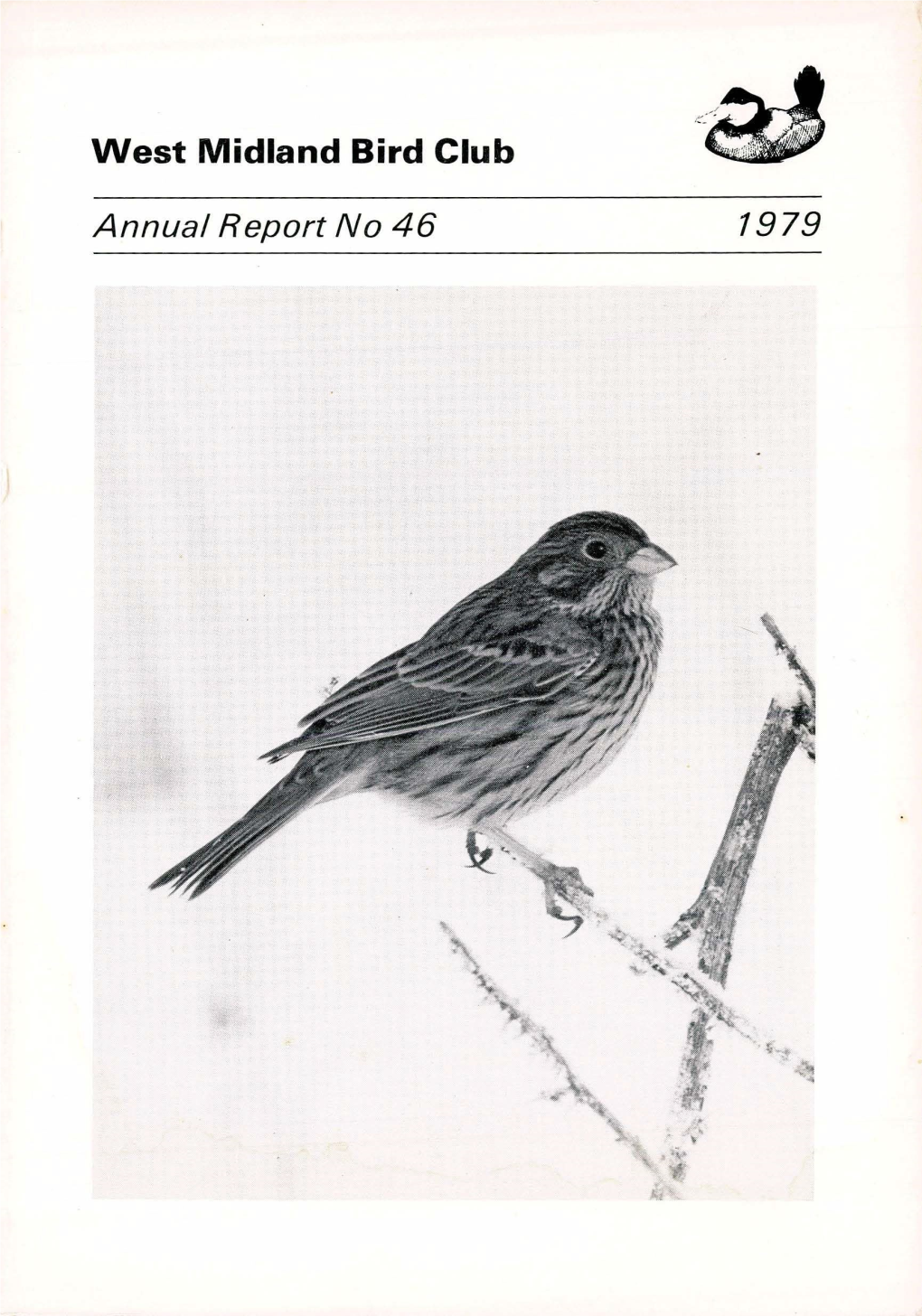 West Midland Bird Club Annua! Report No 46 1979