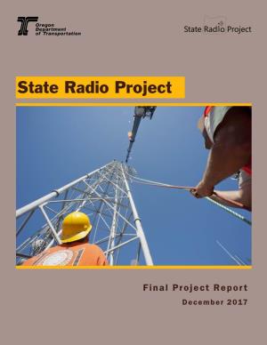 State Radio Project Final Report