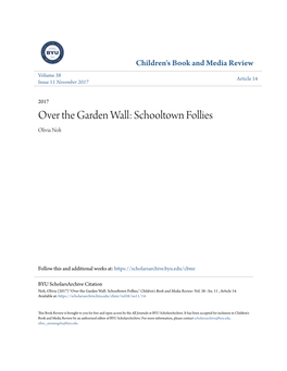 Over the Garden Wall: Schooltown Follies Olivia Noli