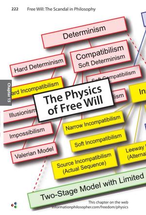 The Physics of Free Will