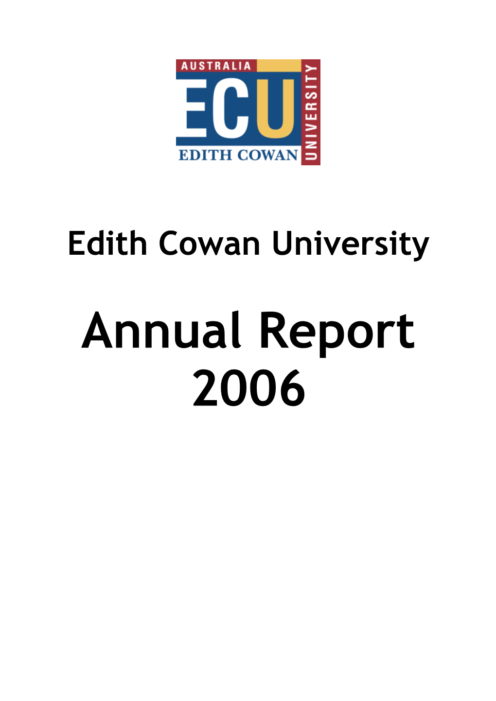 2006 Annual Report