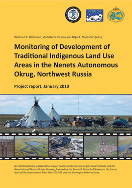 Monitoring of Development of Traditional Indigenous Land Use Areas in the Nenets Autonomous Okrug, NW Russia