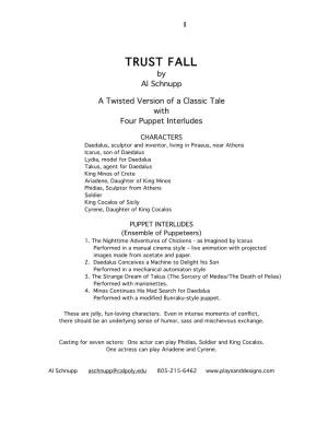 TRUST FALL by Al Schnupp