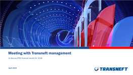 Meeting with Transneft Management