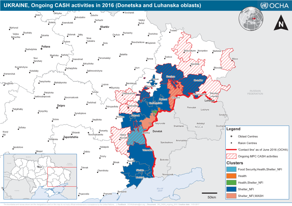 Donetska and Luhanska Oblasts)