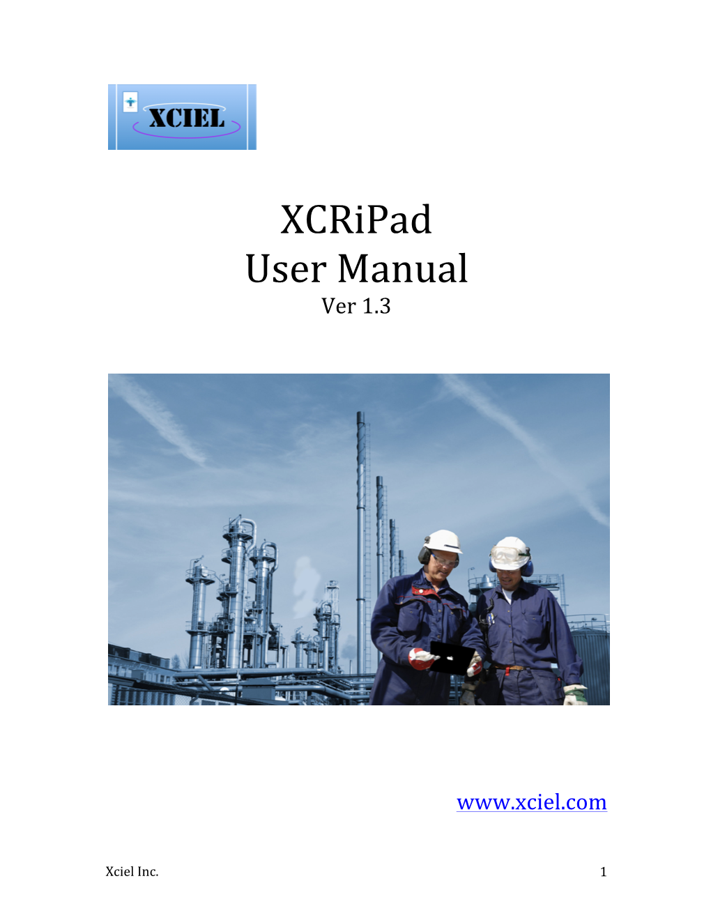 Xcripad User Manual Ver 1.3