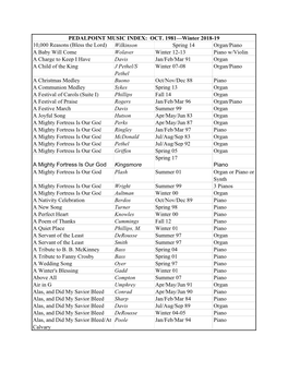 MASTER Pedalpoint Index Thru Win 18-19.Xlsx