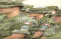 Challenge and Change in the Military: Gender and Diversity Issues