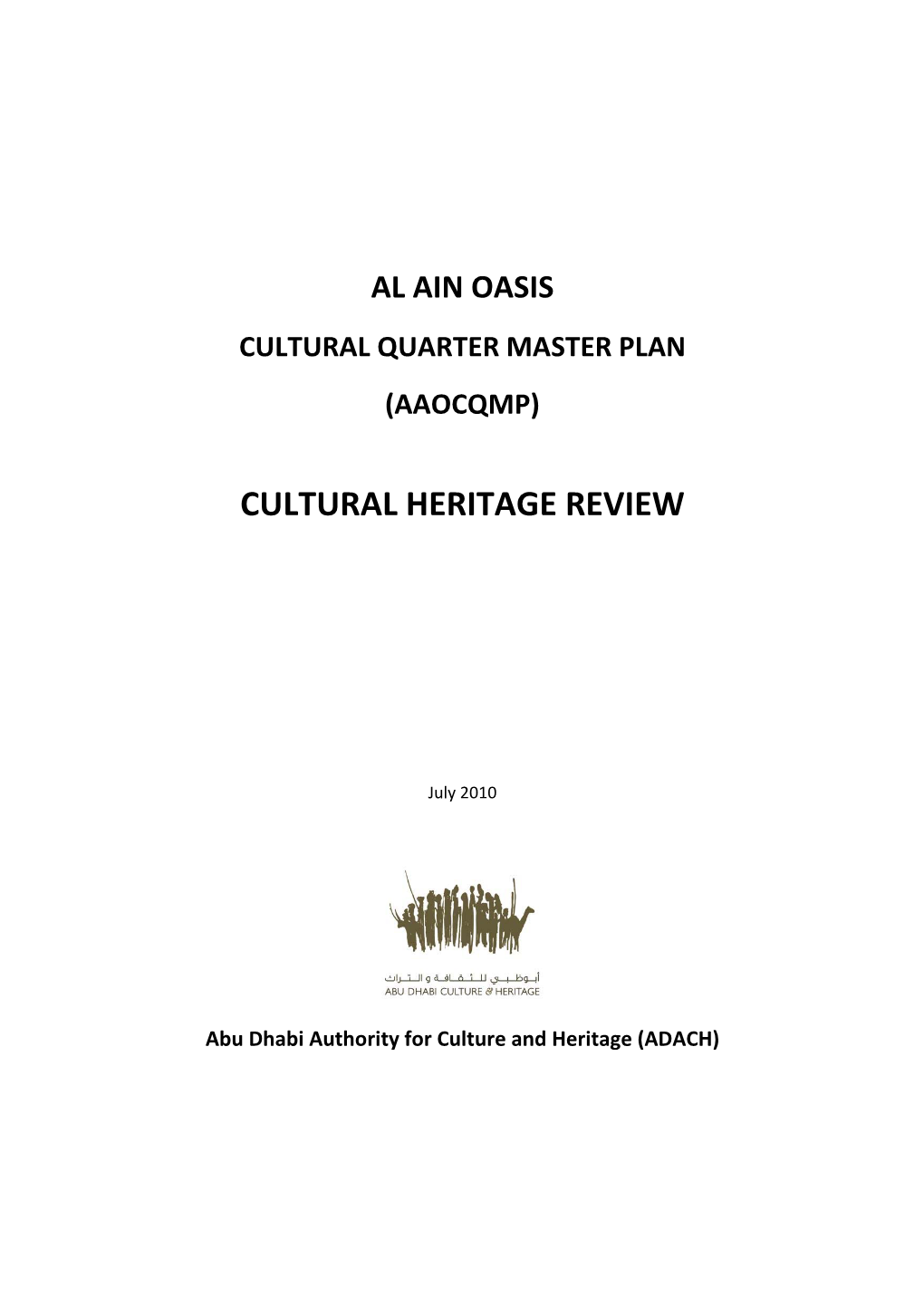 Cultural Heritage Review