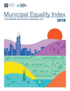 Municipal Equality Index in This Country
