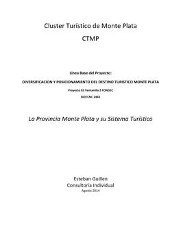 Cluster Turístico De Monte Plata CTMP