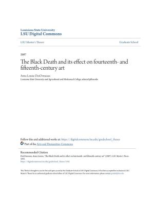 The Black Death and Its Effect on Fourteenth- and Fifteenth-Century Art