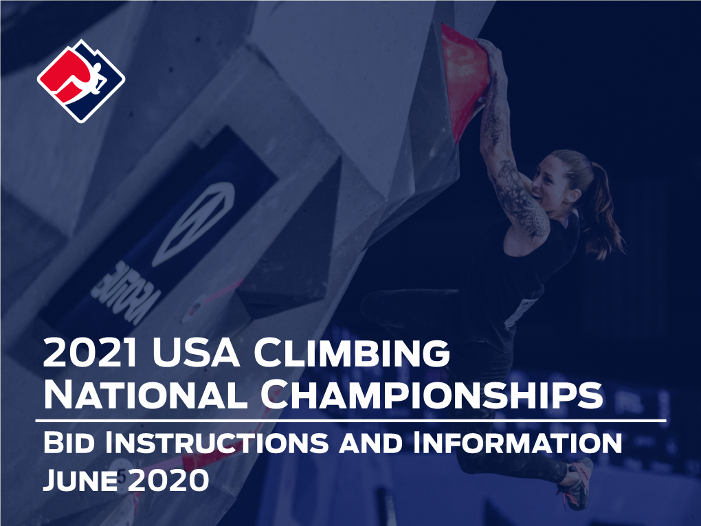 USA Climbing 2021 National Championships