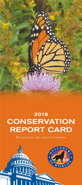 Conservation Report Card for the 115Th Congress