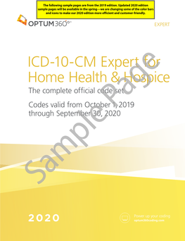 ICD-10-CM Expert for Home Health & Hospice
