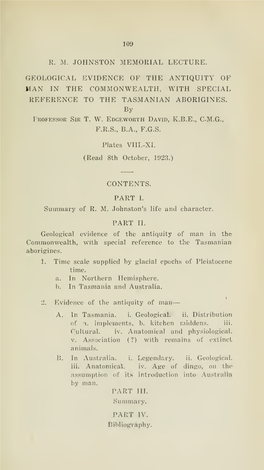 Papers and Proceedings of the Royal Society of Tasmania