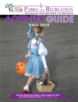 Fall 2018 P&R Brochure