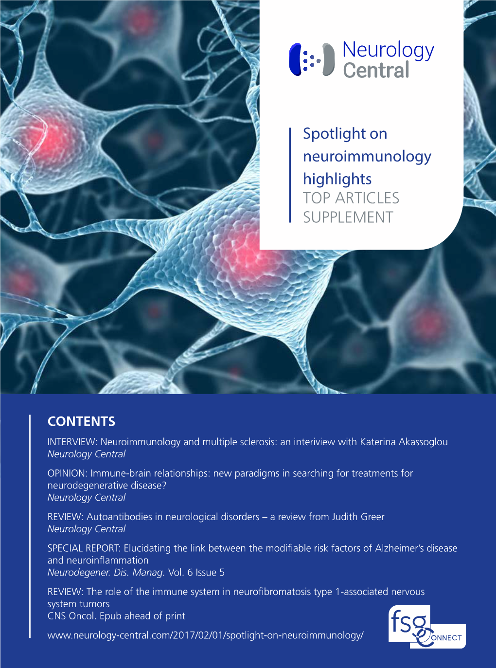 Neurology Spotlighttop ARTICLE on Neuroimmunologysupplements Highlights TOP ARTICLES SUPPLEMENT