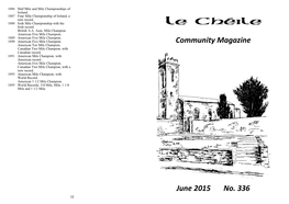 Community Magazine June 2015 No