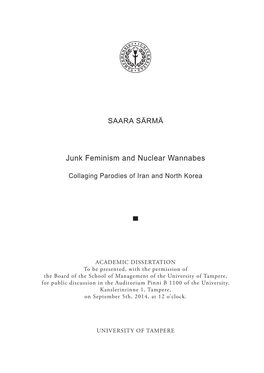Junk Feminism and Nuclear Wannabes