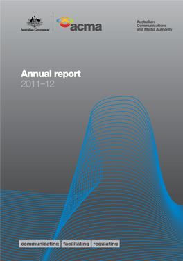 ACMA Annual Report 2011-12