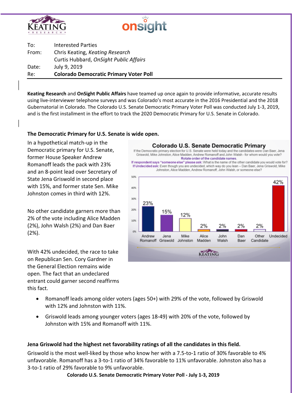 Keating-Onsight Poll