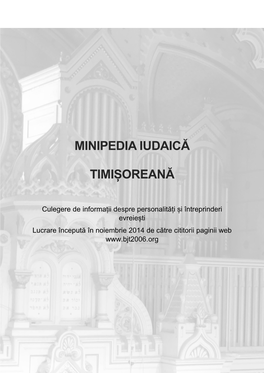 Minipedia Iudaică Timișoreană