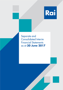 Separate and Consolidated Interim Financial Statements As at 30 June 2017