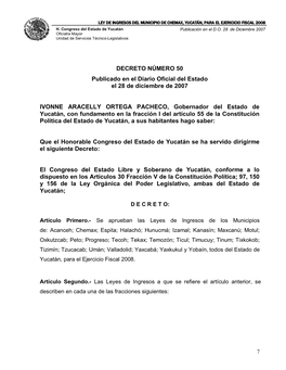 Gobierno Del Estado De Yucatán, Y Tendrán Vigencia Hasta El Treinta Y Uno De Diciembre Del Mismo Año