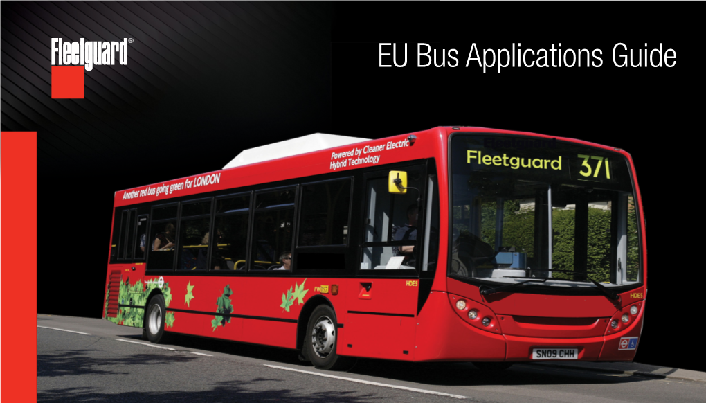 EU Bus Applications Guide Headline Descriptions
