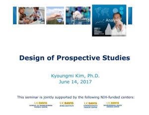 Design of Prospective Studies