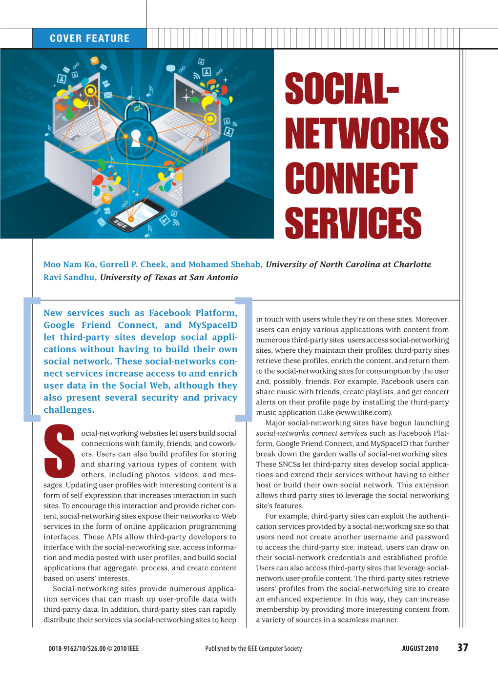 Social- Networks Connect Services