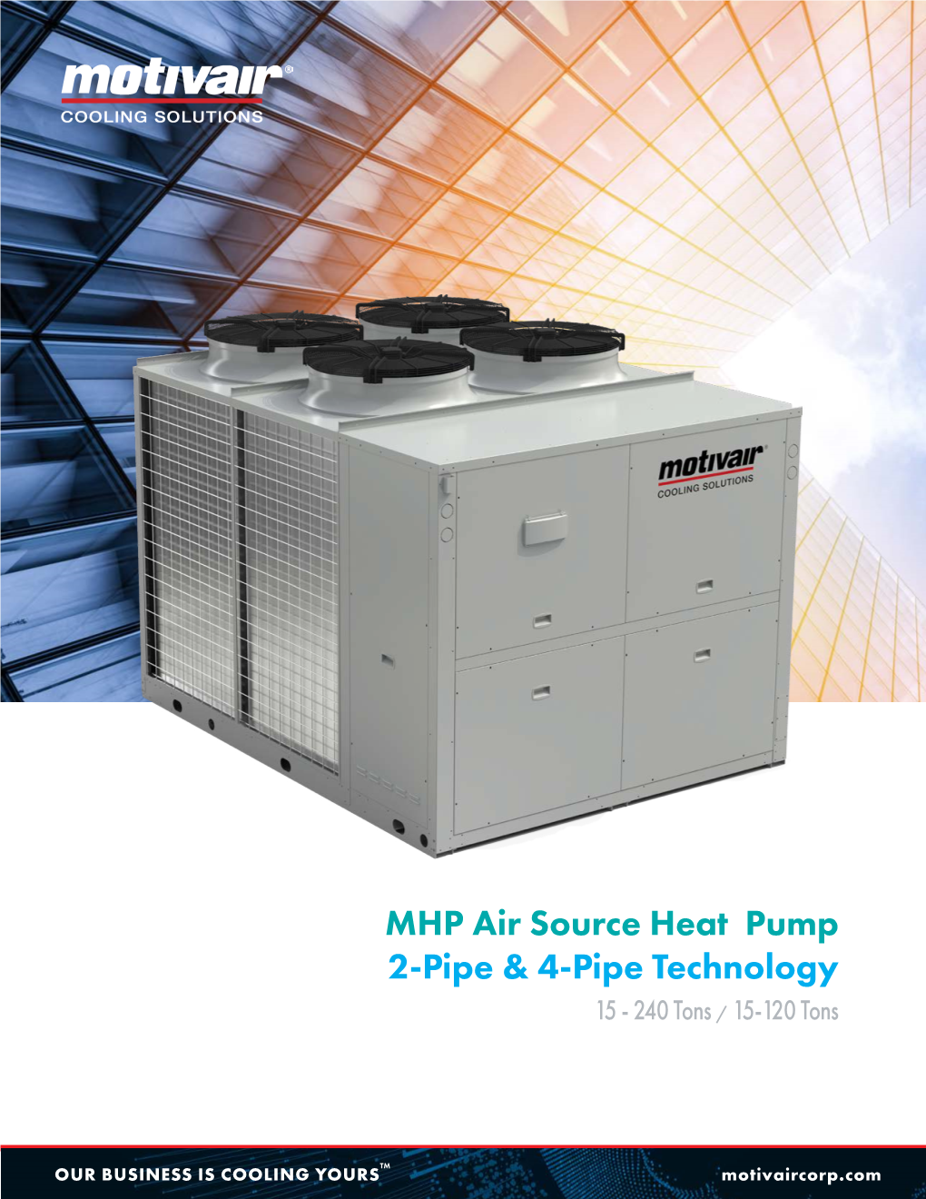 MHP Air Source Heat Pump 2-Pipe & 4-Pipe Technology