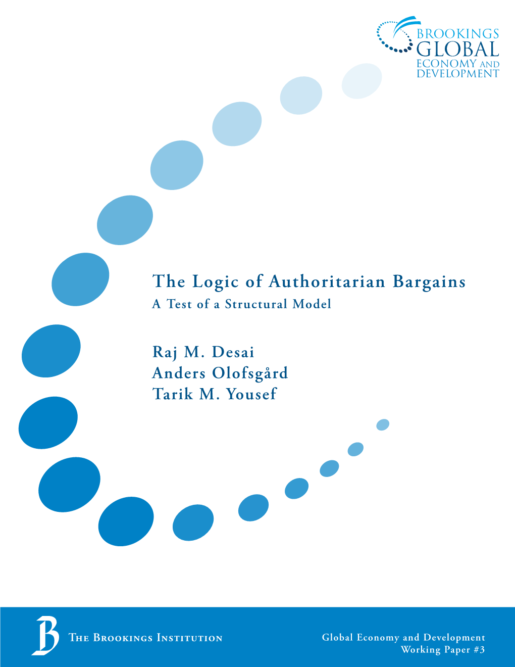 The Logic of Authoritarian Bargains: a Test of a Structural Model