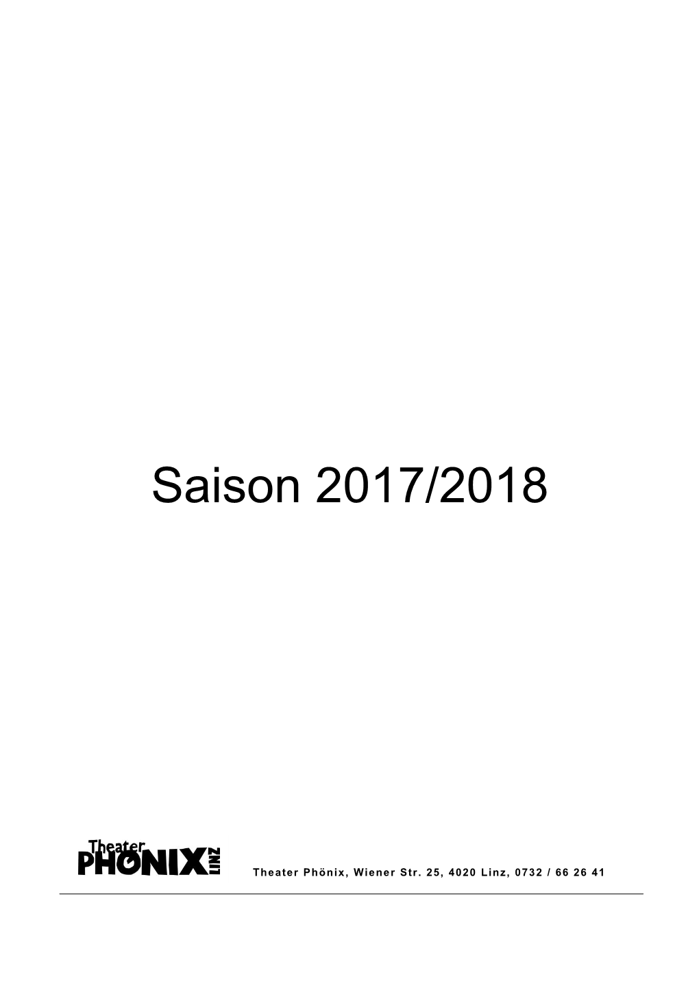 Saison 2017/2018