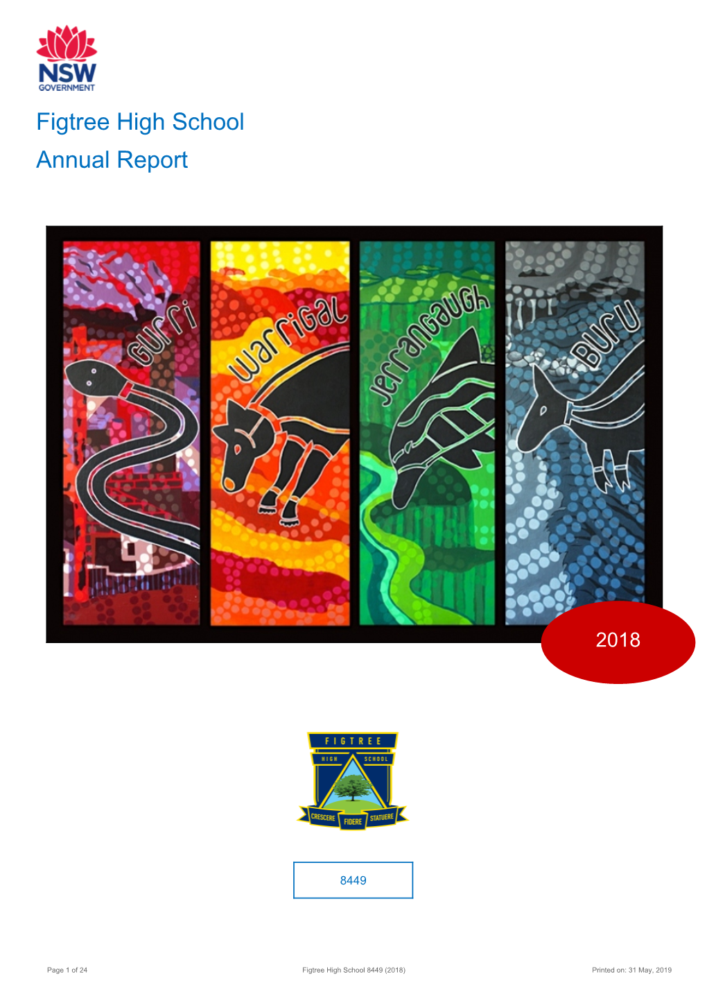 2018 Figtree High School Annual Report