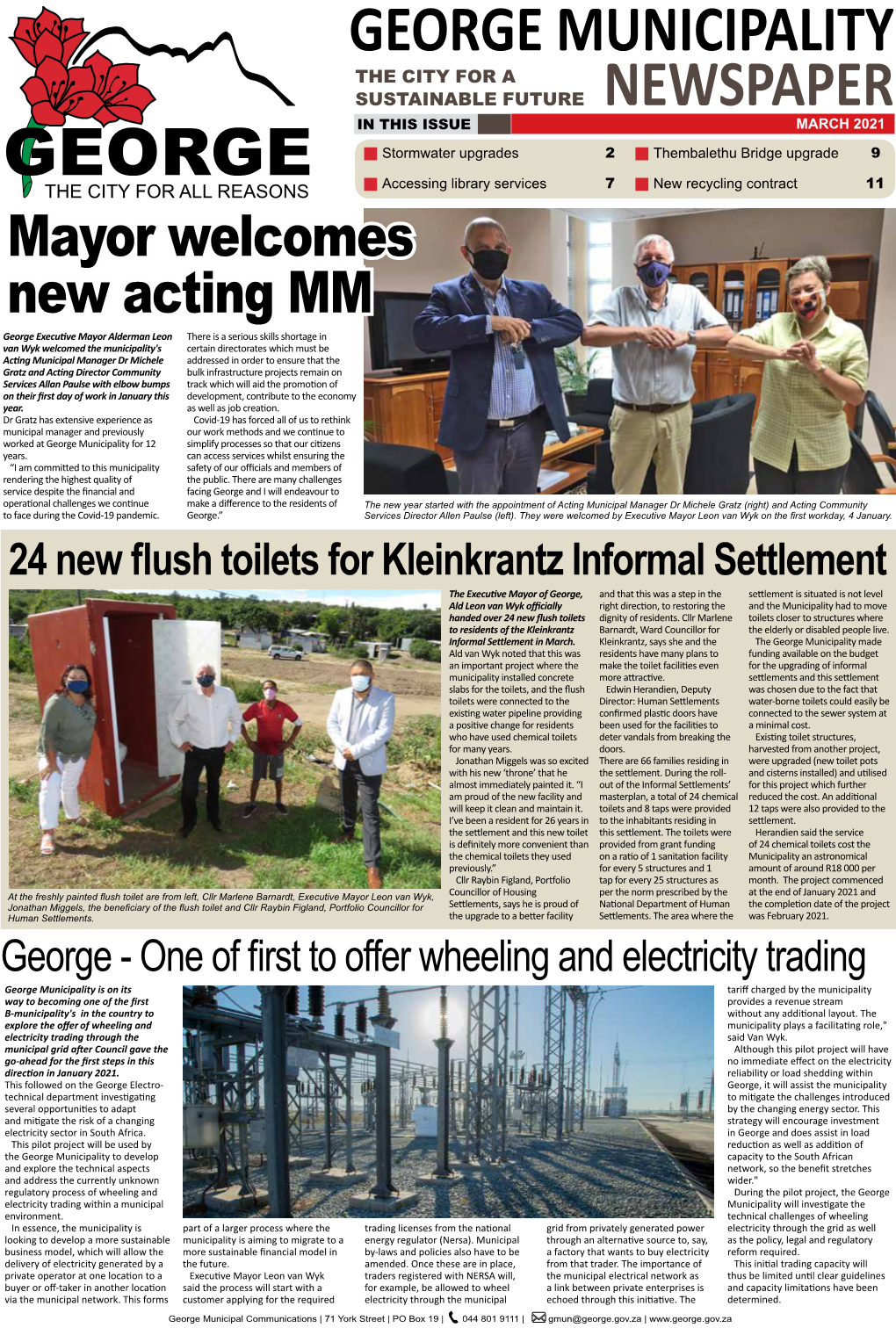 George Municipality Newspaper