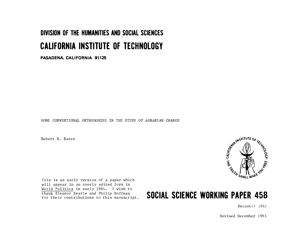 California Institute of Technology