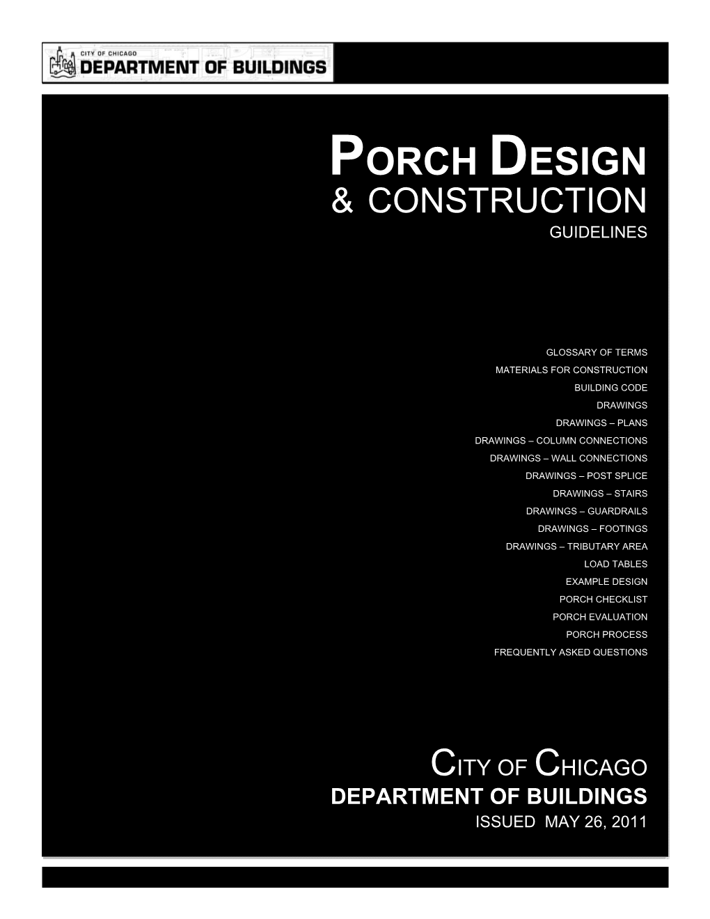 Porch Design Construction