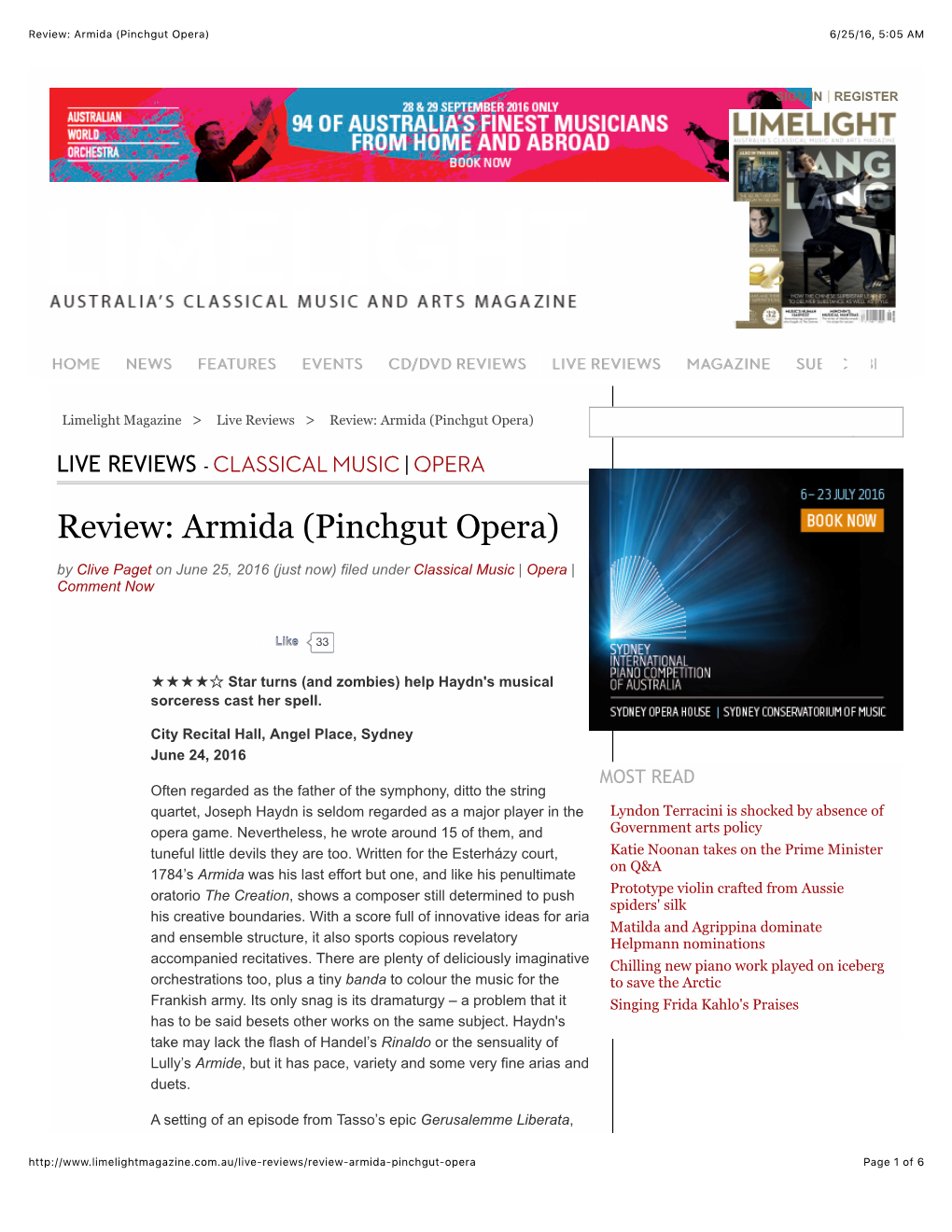 Armida (Pinchgut Opera) 6/25/16, 5:05 AM