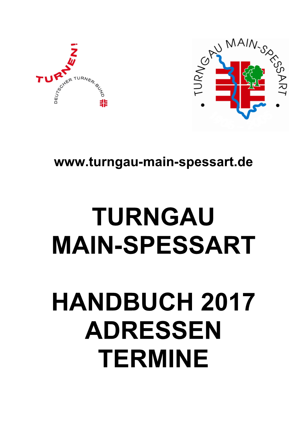 Turngau Main-Spessart Handbuch 2017 Adressen