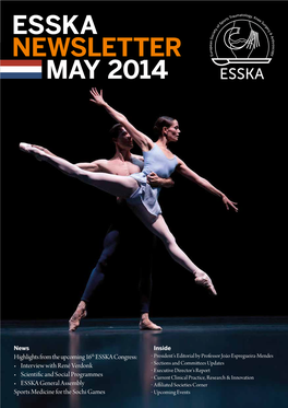 Esska Newsletter May 2014