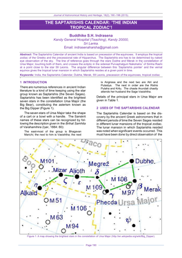 The Saptarishis Calendar: 'The Indian Tropical Zodiac'!